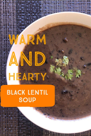 Black Lentil Soup