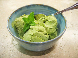 4-Ingredient Matcha Ice Cream